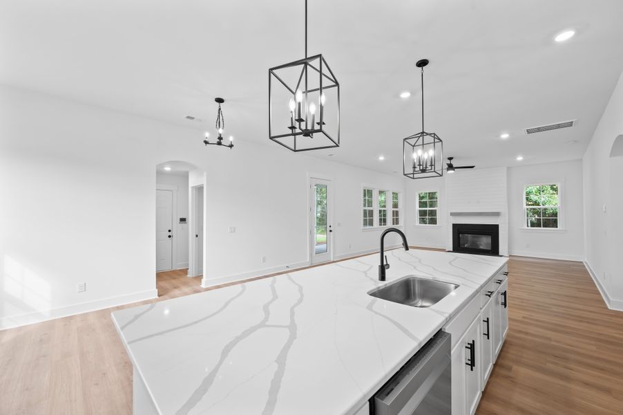 Representative furnished interior of a home built from the Sara by Hunter Quinn Homes in Beaufort County Homes, Beaufort (Image 13). Representative furnished interior of a home built from the Sara by Hunter Quinn Homes in Beaufort County Homes, Beaufort (Image 13).