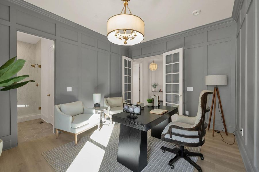 Furnished interior view inside a new home in Annecy, Nolensville (Image 9).