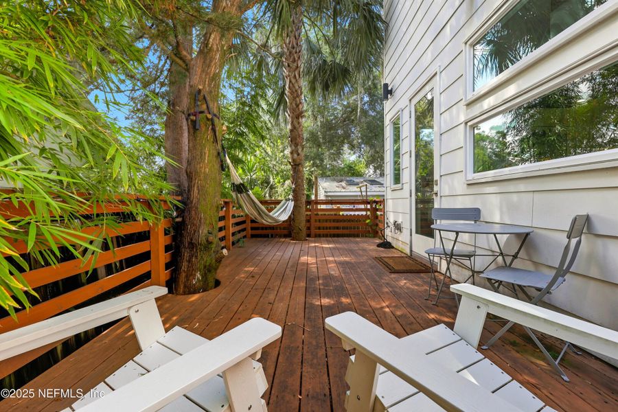 Exterior details and patio area of a home in , St. Augustine (Image 2). Exterior details and patio area of a home in , St. Augustine (Image 2).