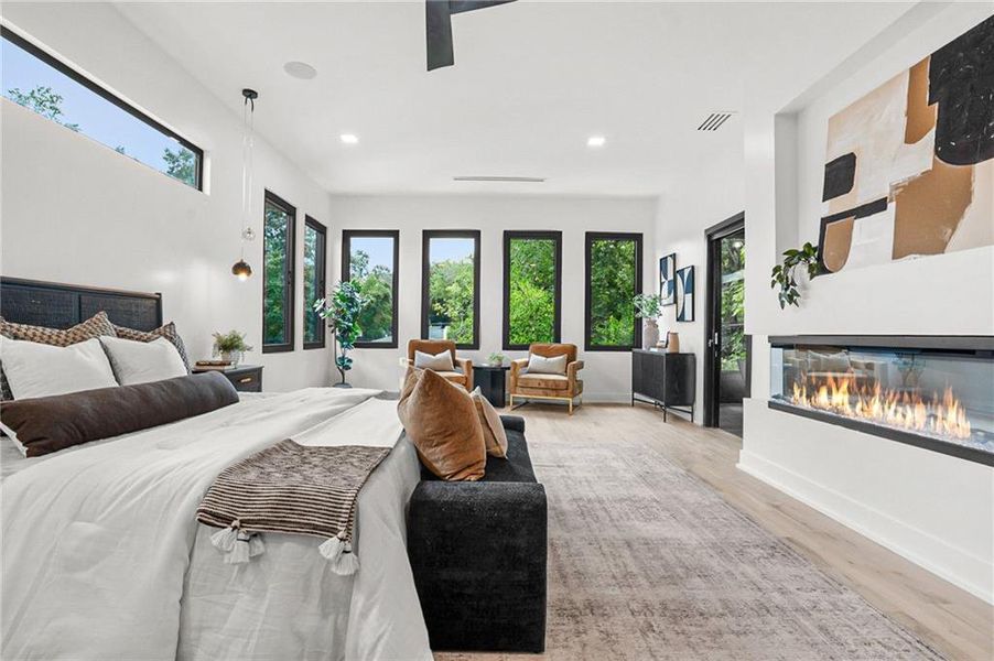 Furnished interior view inside a new home in , Atlanta (Image 40). Furnished interior view inside a new home in , Atlanta (Image 40).