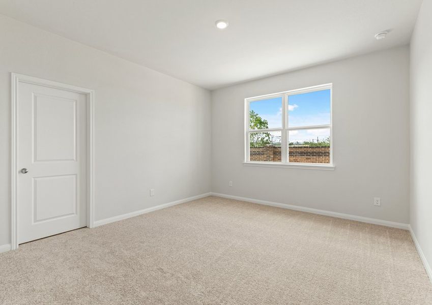 Spacious master bedroom Spacious master bedroom