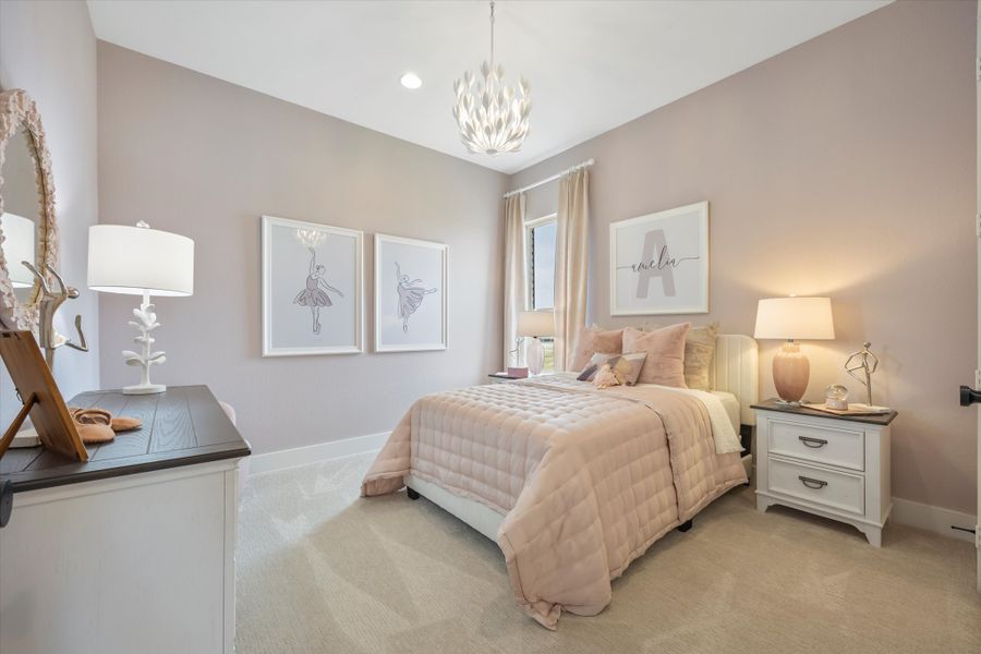 Furnished interior view inside a new home in Anna Town Square, Anna (Image 24).