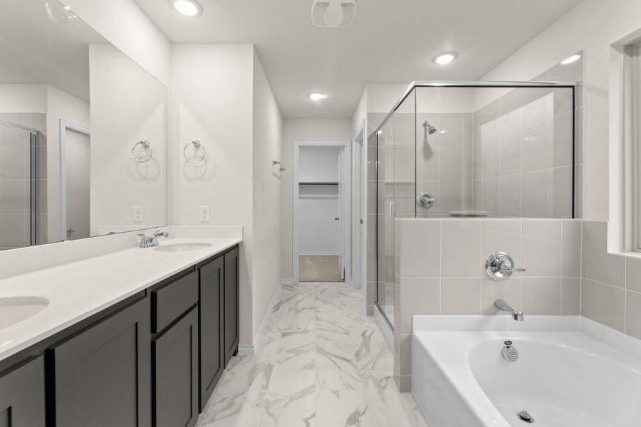 Representative exterior photo of a completed home built from the Lexington by Impression Homes in Baker Farms, Cleburne, TX (Image 17).