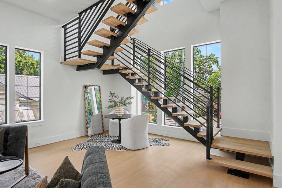 Furnished interior view inside a new home in , Houston (Image 31). Furnished interior view inside a new home in , Houston (Image 31).