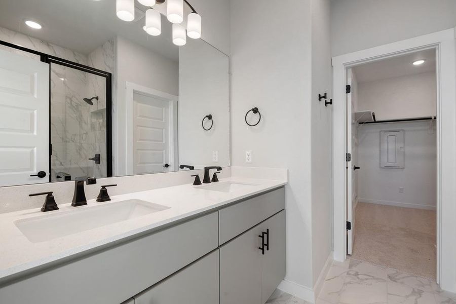 Furnished interior view inside a new home in Park Central, Georgetown (Image 14).