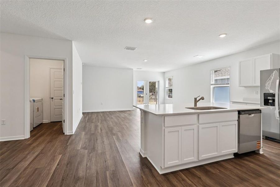 Furnished interior view inside a new home in Hamilton Bluff, Haines City (Image 6).