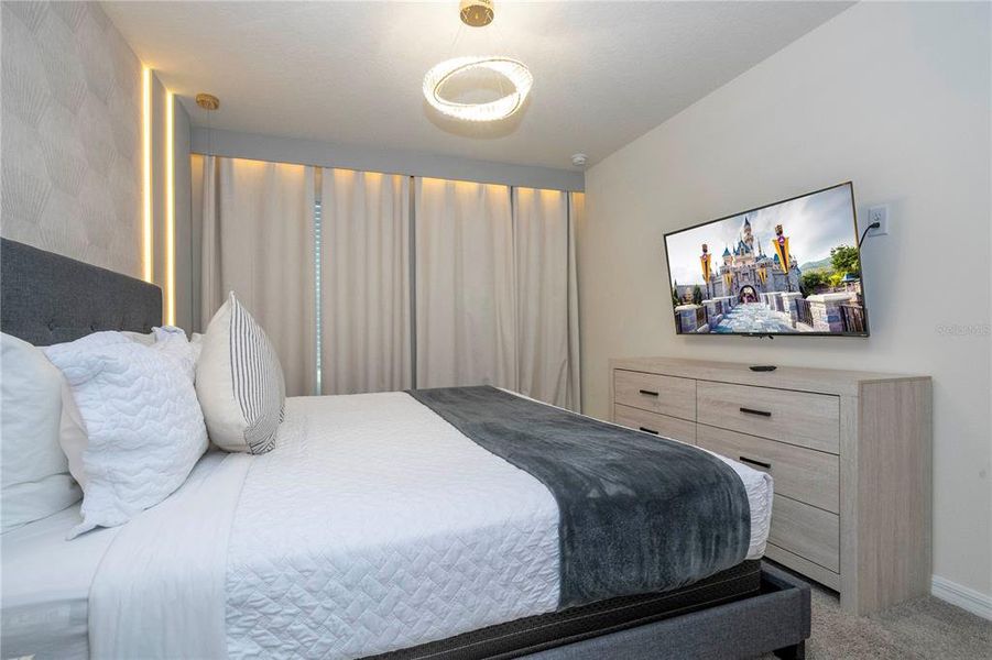 Furnished interior view inside a new home in Solara Resort, Kissimmee (Image 42).