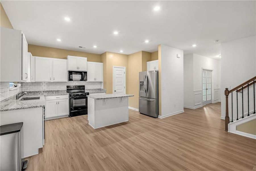 Furnished interior view inside a new home in , Dalton (Image 15).