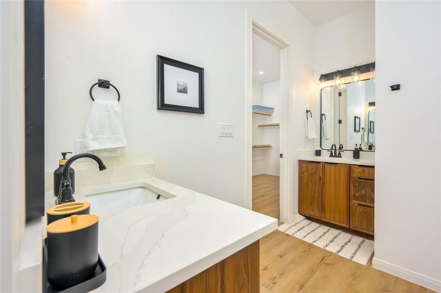 Furnished interior view inside a new home in , Bastrop (Image 20).