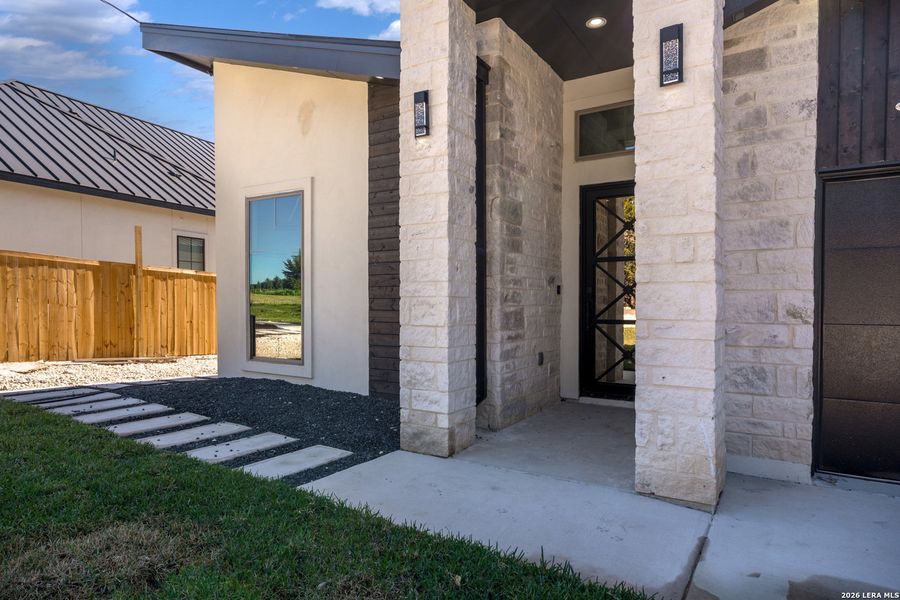 Exterior details and patio area of a home in , Spring Branch (Image 23). Exterior details and patio area of a home in , Spring Branch (Image 23).