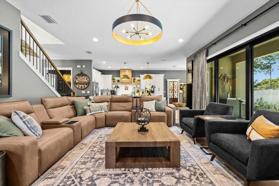 Furnished interior view inside a new home in , Tampa (Image 17).