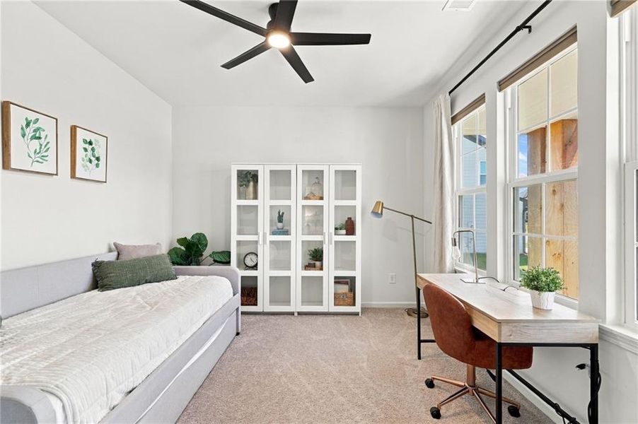 Furnished interior view inside a new home in Sweetbay Farm, Lawrenceville (Image 19).