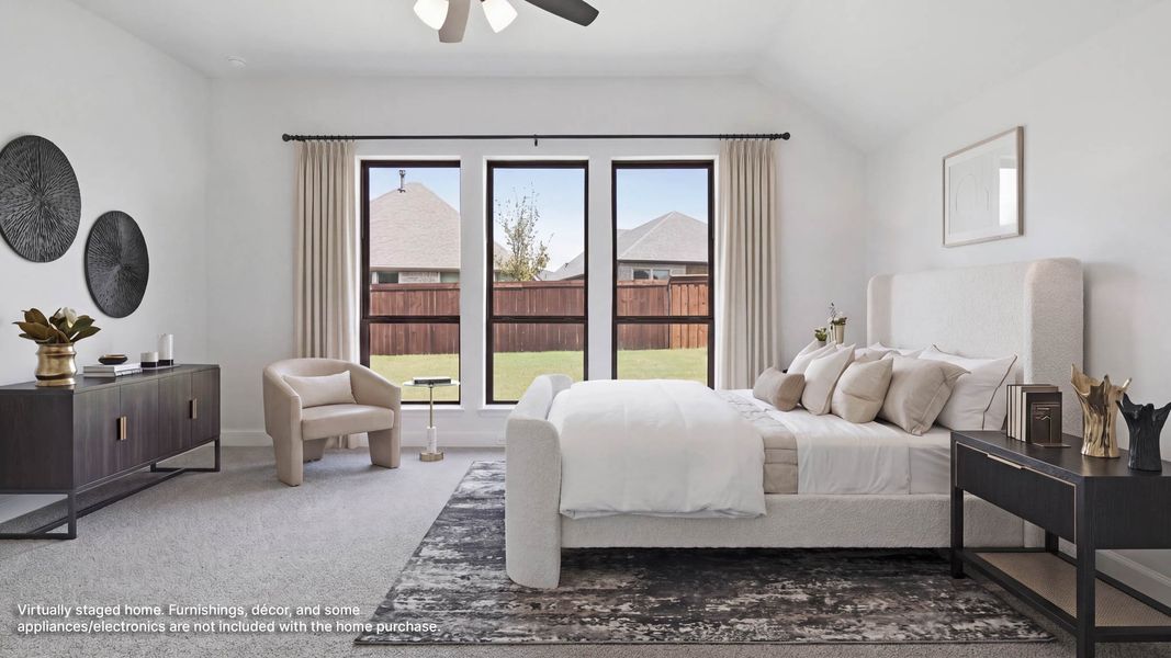 Furnished interior view inside a new home in Hillstead, Lavon (Image 10).