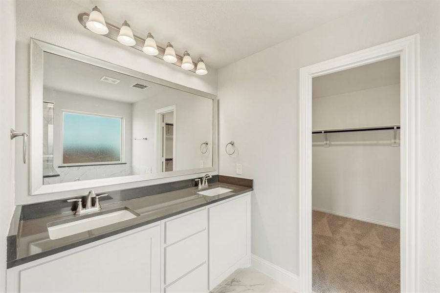 Furnished interior view inside a new home in Silo Mills Classic 70, Cleburne (Image 14).