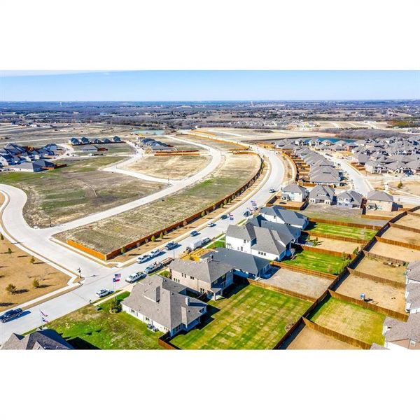 Devonshire - Aerial View - Forney, TX 75126 New Ho