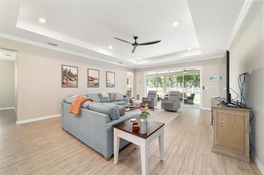 Furnished interior view inside a new home in , Ocala (Image 64). Furnished interior view inside a new home in , Ocala (Image 64).