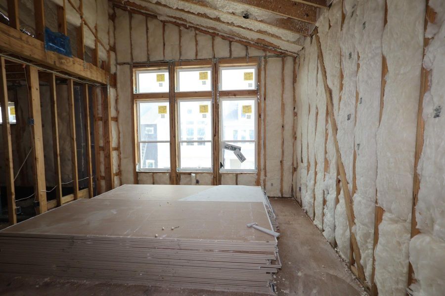 In-progress construction of a new home in Retreat at Oak Park, Houston, TX (Image 10).