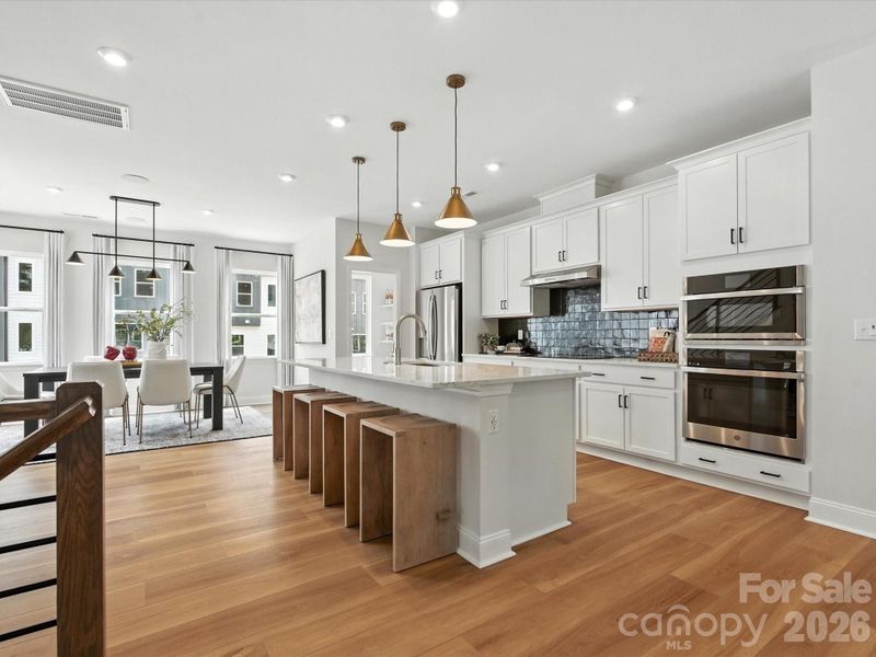 Light filled gourmet kitchen Light filled gourmet kitchen