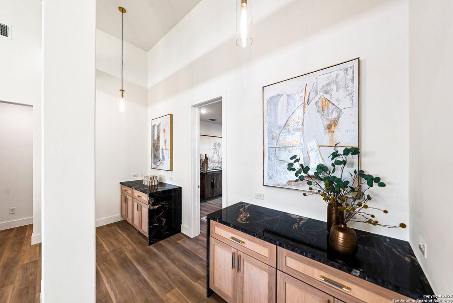 Furnished interior view inside a new home in , San Antonio (Image 5). Furnished interior view inside a new home in , San Antonio (Image 5).