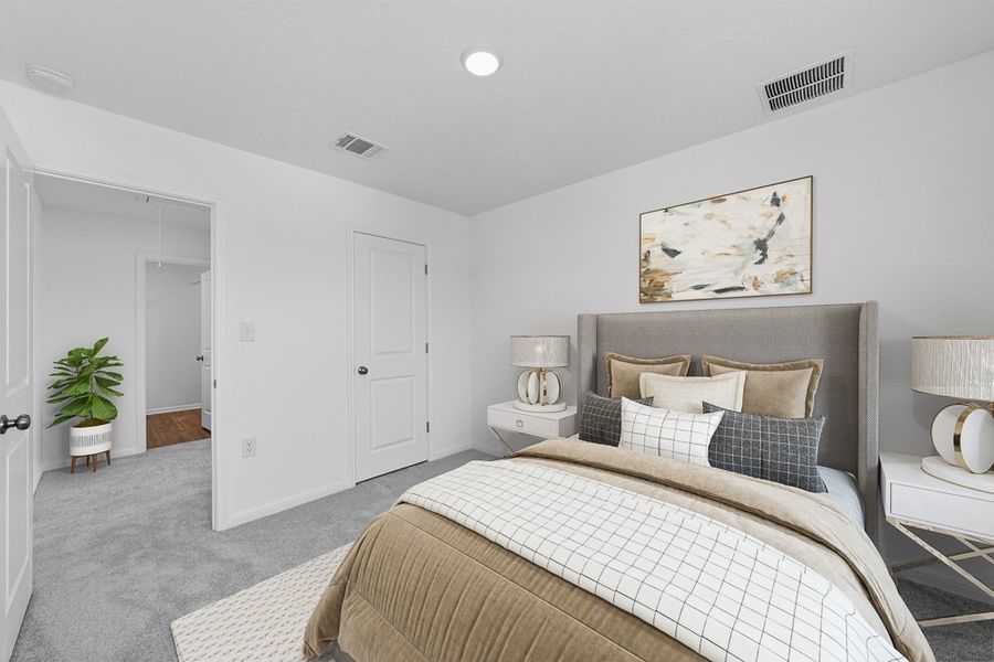 Furnished interior view inside a new home in Lisso, Pflugerville (Image 11).