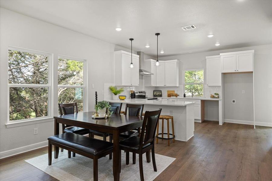 Furnished interior view inside a new home in , Granbury (Image 19).