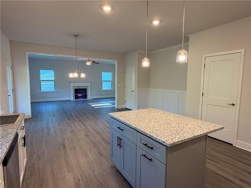 Furnished interior view inside a new home in Magnolia Villas, Cornelia (Image 9).