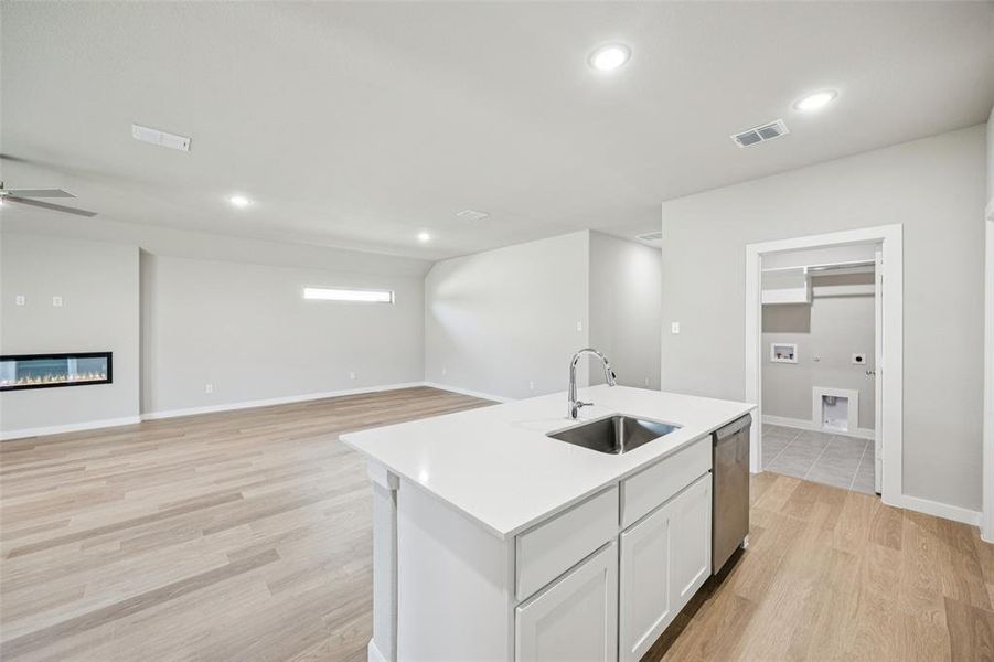 Furnished interior view inside a new home in Ventana, Fort Worth (Image 16). Furnished interior view inside a new home in Ventana, Fort Worth (Image 16).