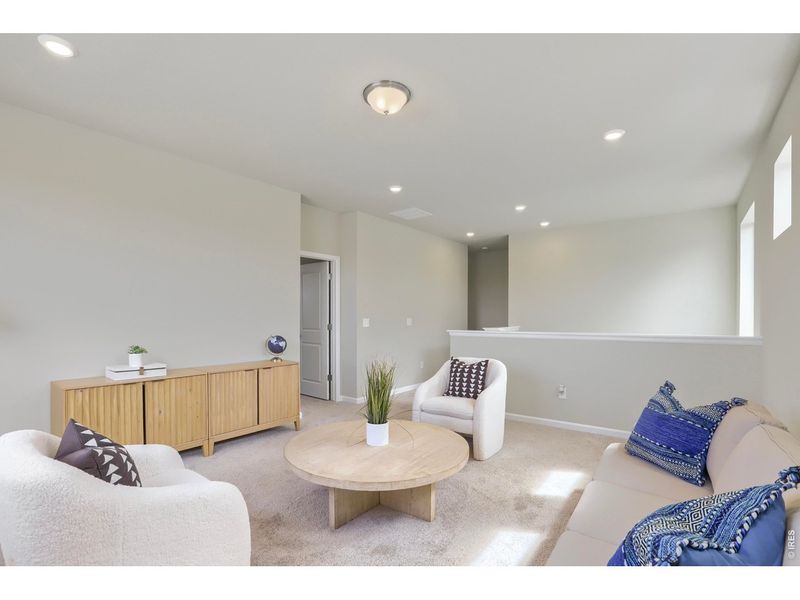 Furnished interior view inside a new home in Country Club Reserve, Fort Collins (Image 7).