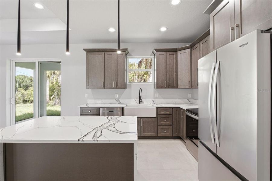 Furnished interior view inside a new home in , North Port (Image 7).