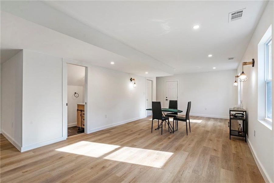 Furnished interior view inside a new home in , Atlanta (Image 17).