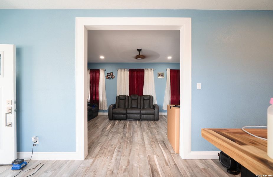 Furnished interior view inside a new home in , Schertz (Image 7).