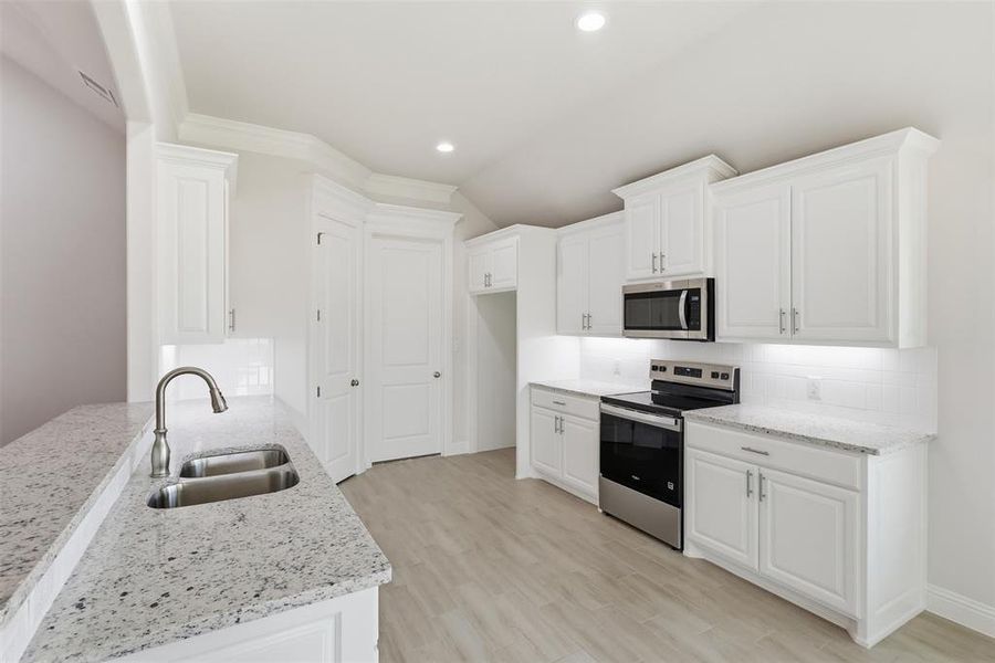 Furnished interior view inside a new home in , Springtown (Image 10).
