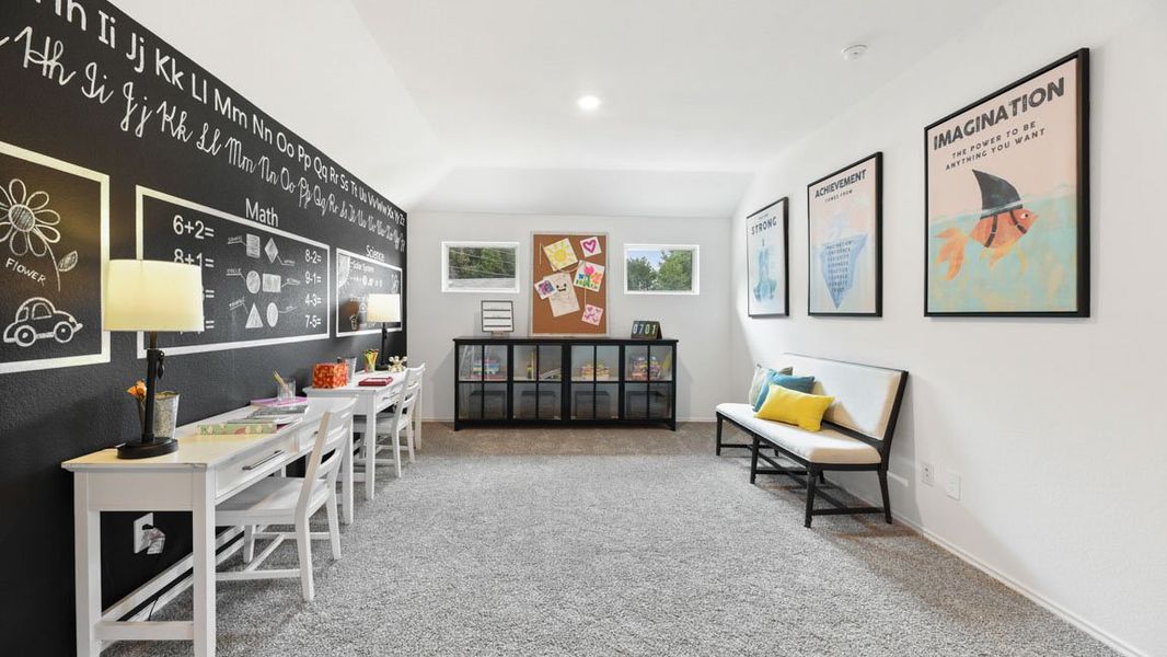 Furnished interior view inside a new home in Mill Creek, Magnolia (Image 17).