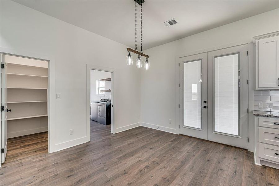 Spacious, unfurnished interior of a new home in , Ferris (Image 16). Spacious, unfurnished interior of a new home in , Ferris (Image 16).