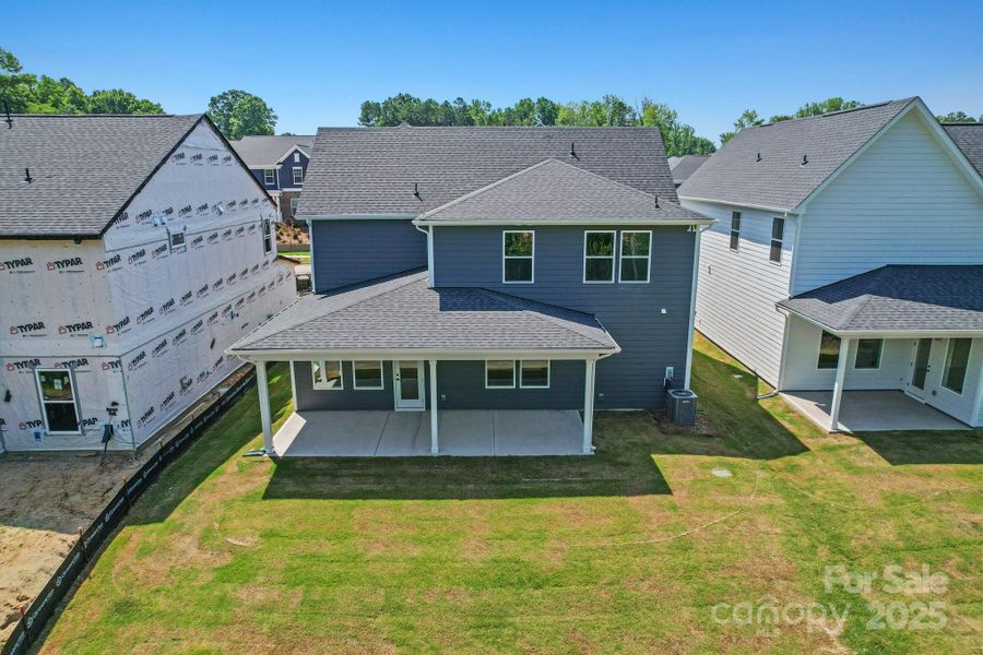 Front exterior of a new home in Cannon Run, Concord, NC, highlighting curb appeal (Image 22). Front exterior of a new home in Cannon Run, Concord, NC, highlighting curb appeal (Image 22).