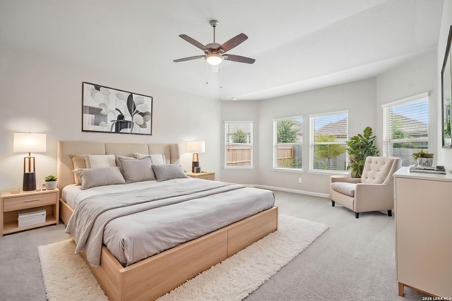 Furnished interior view inside a new home in Arcadia Ridge - Premier Series, San Antonio (Image 20).