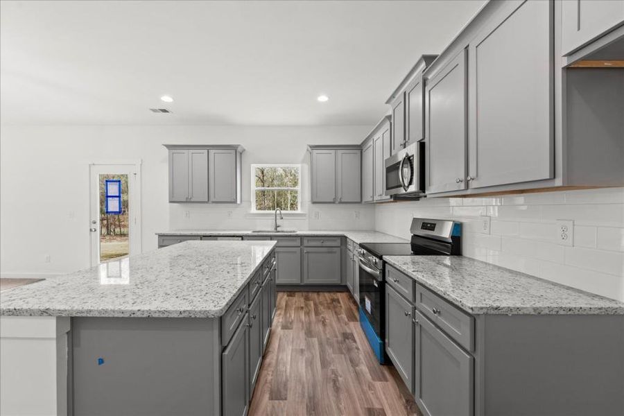 Furnished interior view inside a new home in , Statham (Image 10).