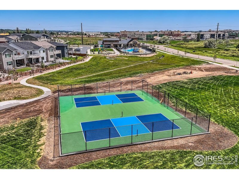Pickle ball courts