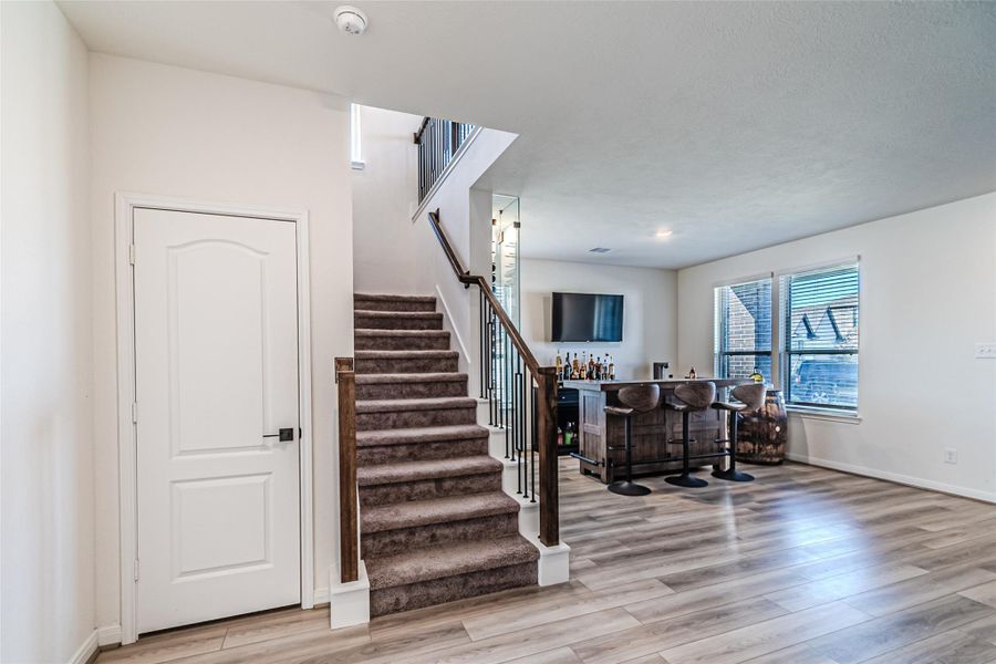 Furnished interior view inside a new home in , Cypress (Image 14). Furnished interior view inside a new home in , Cypress (Image 14).