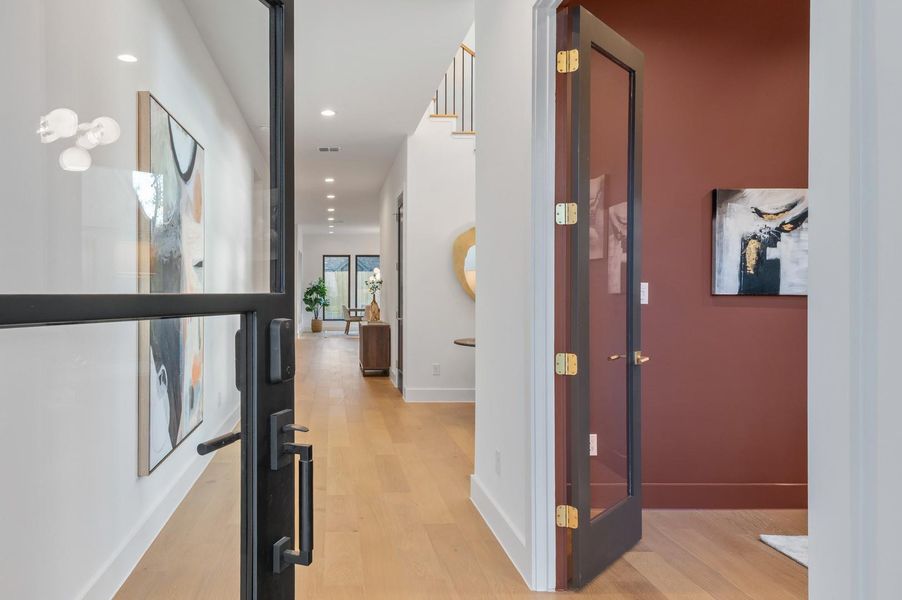 Furnished interior view inside a new home in , Houston (Image 15).