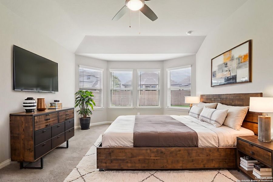 Furnished interior view inside a new home in Kallison Ranch, San Antonio (Image 8). Furnished interior view inside a new home in Kallison Ranch, San Antonio (Image 8).