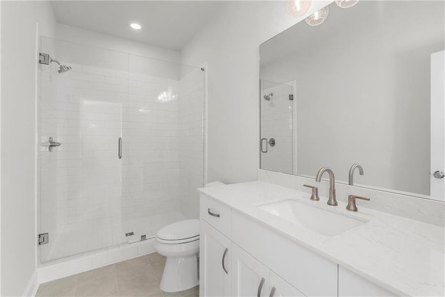 Furnished interior view inside a new home in Promenade at Sawnee Village, Cumming (Image 14).