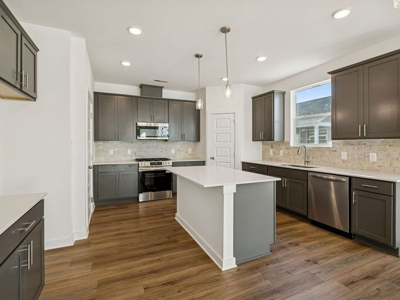 Furnished interior view inside a new home in Sage Farms, White House (Image 8).