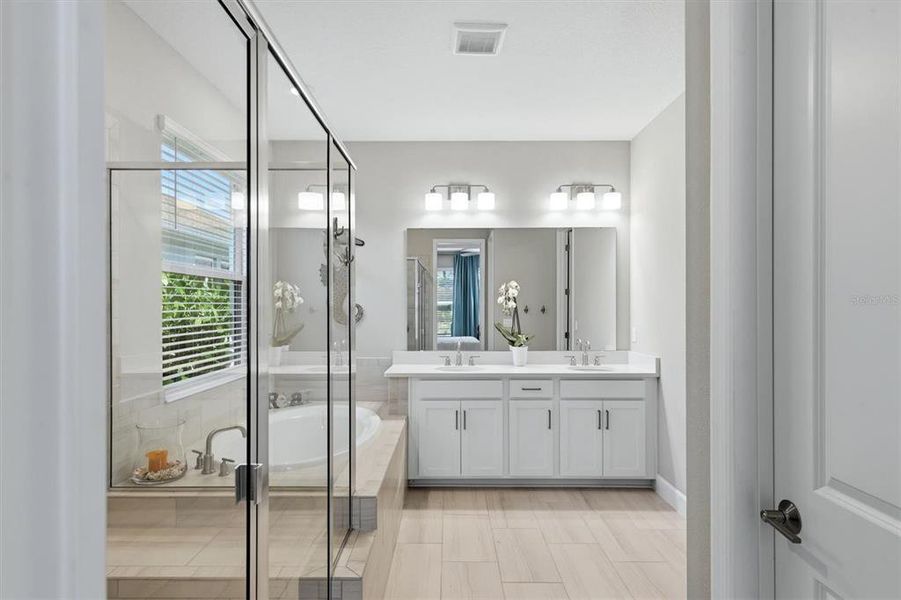 Furnished interior view inside a new home in Skye Ranch Community Group Page, Sarasota (Image 18).