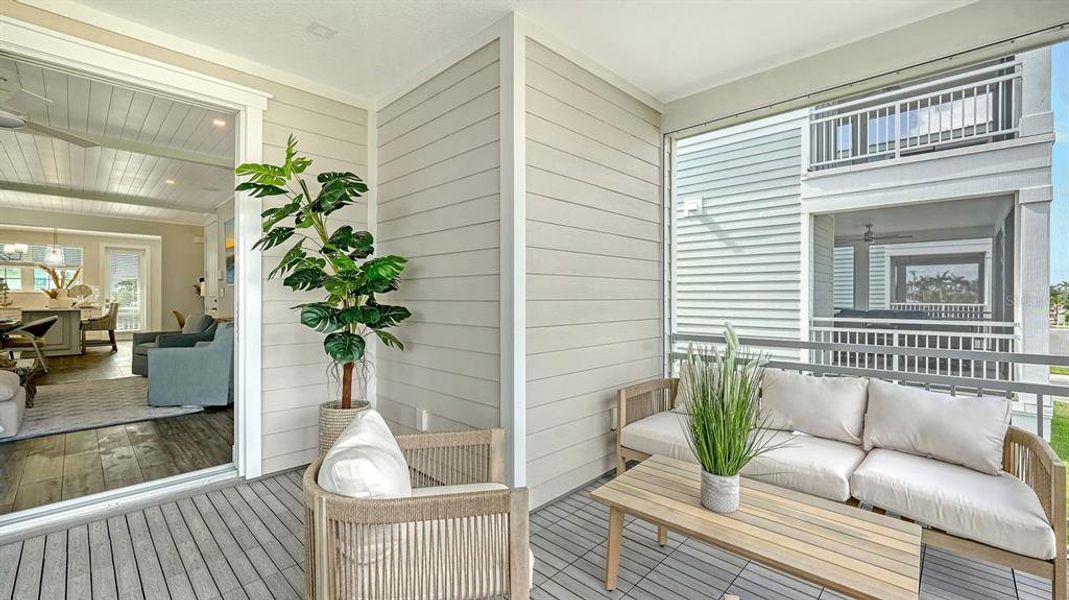 Furnished interior view inside a new home in , Cortez (Image 30).