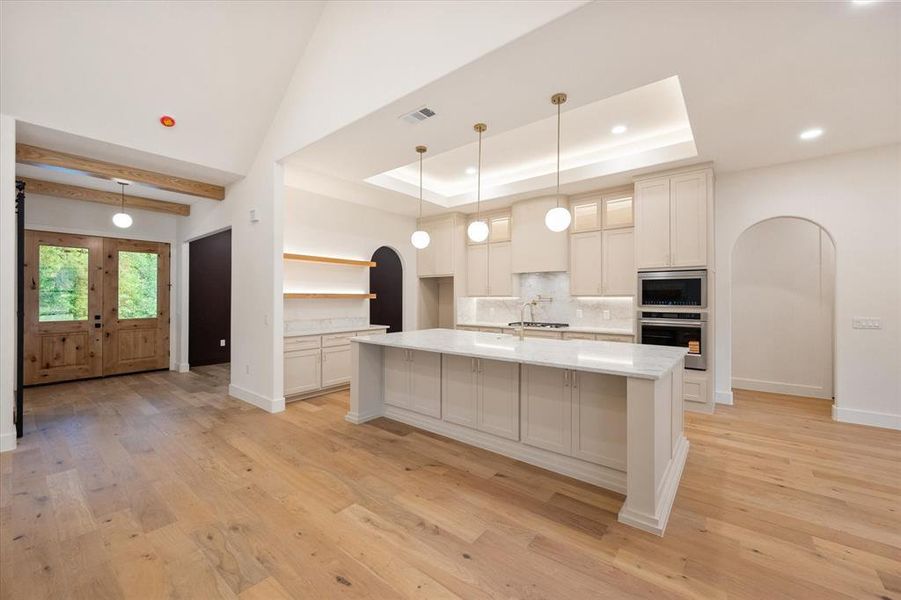 Furnished interior view inside a new home in , Corsicana (Image 6).