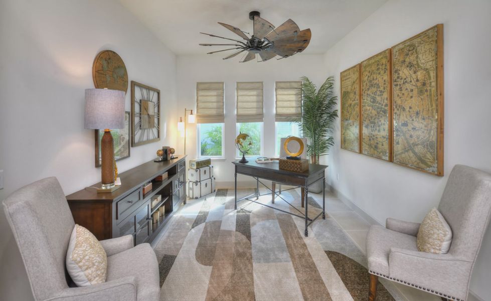 Furnished interior view inside a new home in Mosaic, Daytona Beach (Image 7).