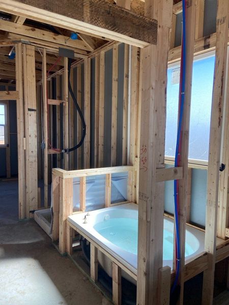 In-progress construction of a new home in Hillview Addition, Decatur, TX (Image 7).