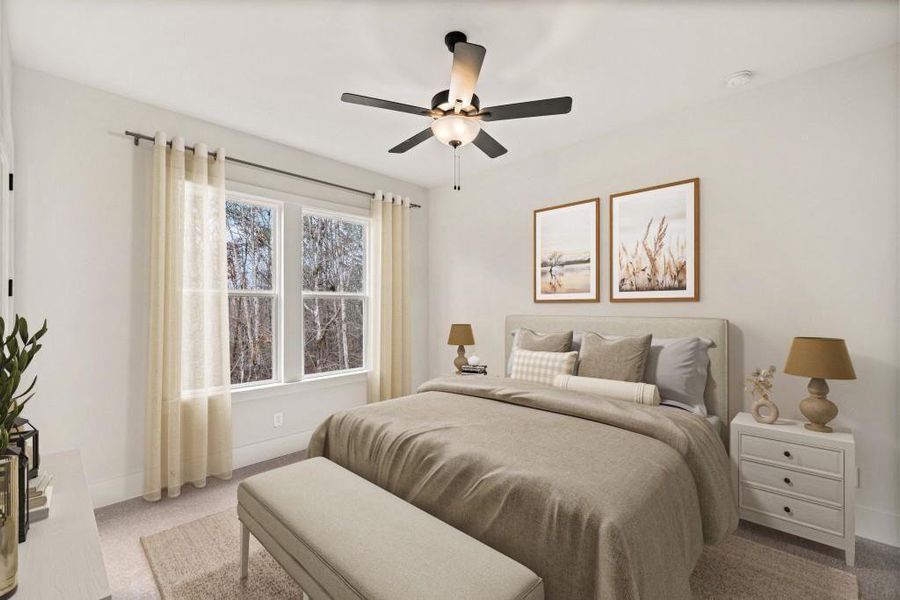 Furnished interior view inside a new home in , Ellijay (Image 6).