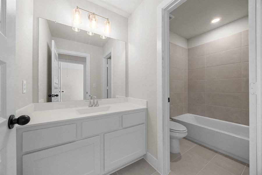 Furnished interior view inside a new home in Nolina, Georgetown (Image 12).